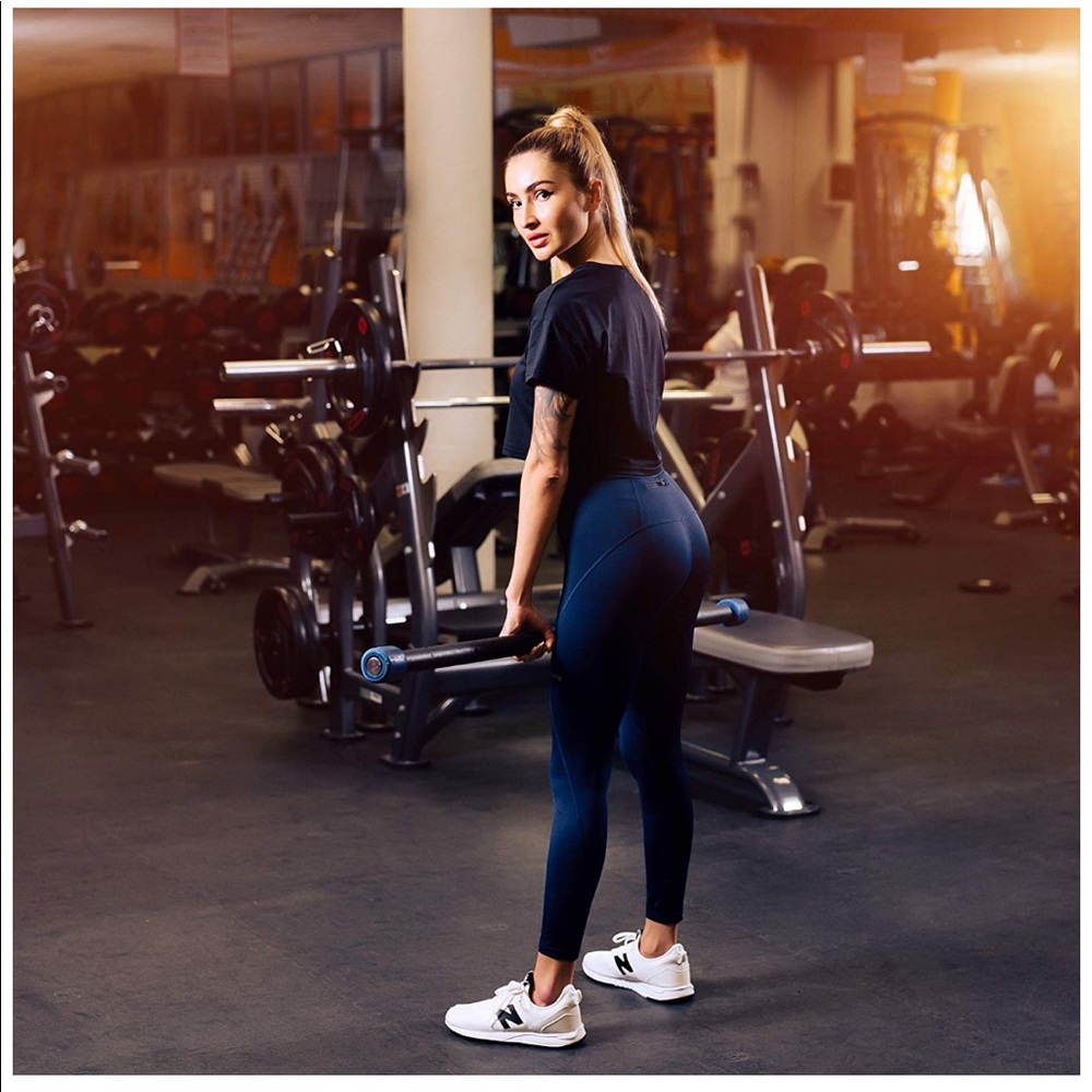 Blue Athletic Leggings